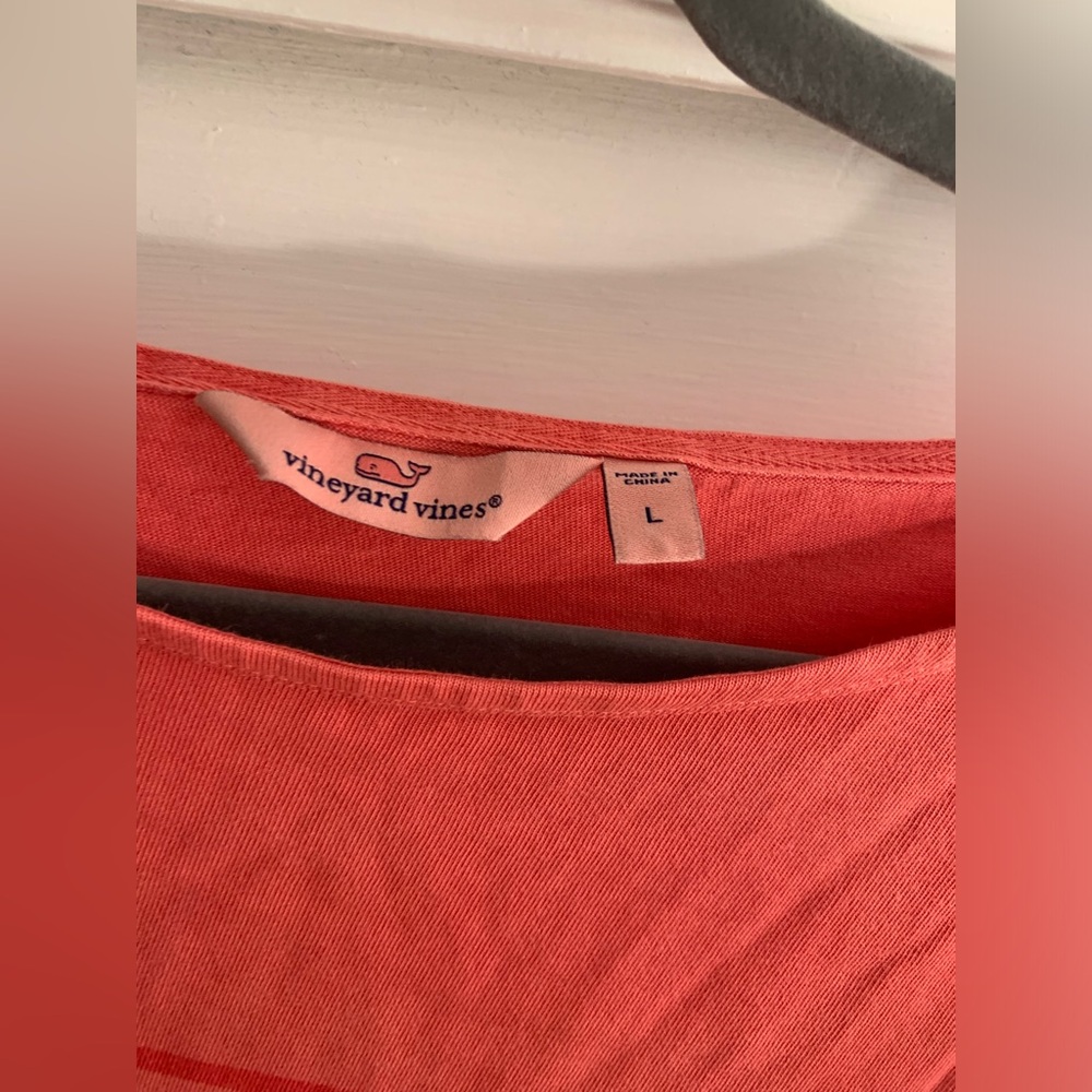 Vineyard Vines Cotton Boatneck Tee